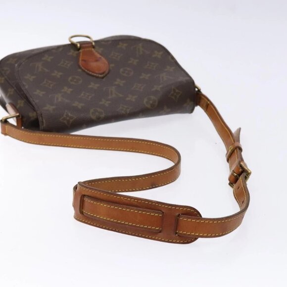 LOUIS VUITTON Monogram Saint Cloud GM Shoulder Bag M51242 LV Auth 140299 - Picture 8 of 16